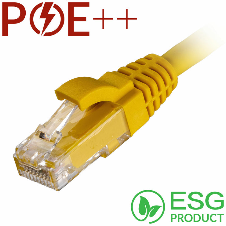CNL 100PK 2M C6 Yw UTP Ls 24AWG SB