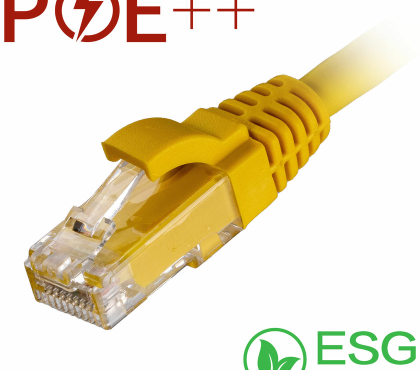CNL 100PK 2M C6 Yw UTP Ls 24AWG SB