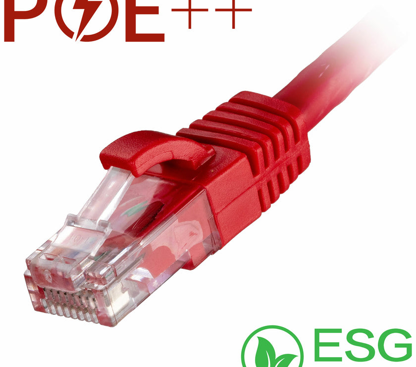 CNL 100PK 1M C6 Rd UTP Ls 24AWG SB