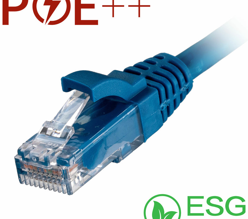 CNL 100PK 2M C6 Bl UTP Ls 24AWG SB