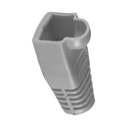 50PK RJ45 C6A BUBBLE BOOT Gy 6.5MM
