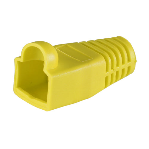 50PK RJ45 C6A BUBBLE BOOT Yw 6.5MM
