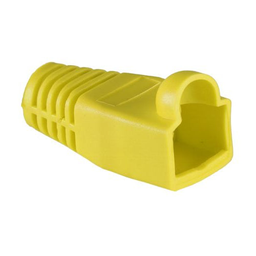 50PK RJ45 C6A BUBBLE BOOT Yw 6.5MM