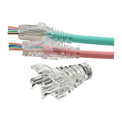 50PK EZ EASY PLUG RJ45 BOOT