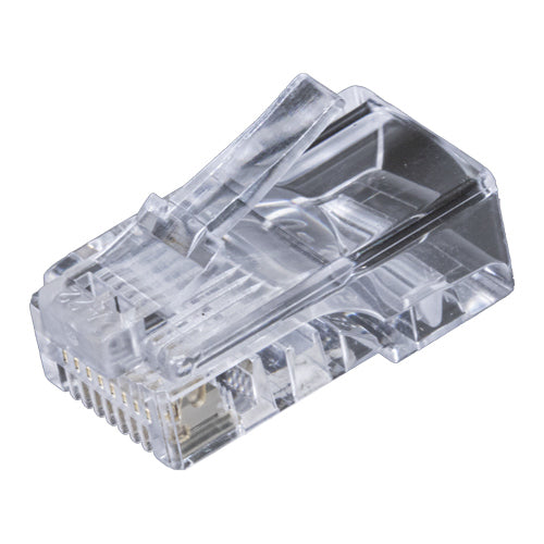 50PK RJ45 UTP 3U Crimp Pl Strnd