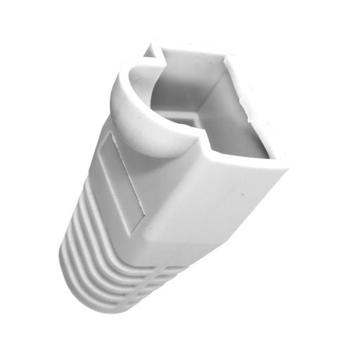 50PK RJ45 BUBBLE BOOT Wh 6MM