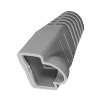 50PK RJ45 BUBBLE BOOT Gy 6MM