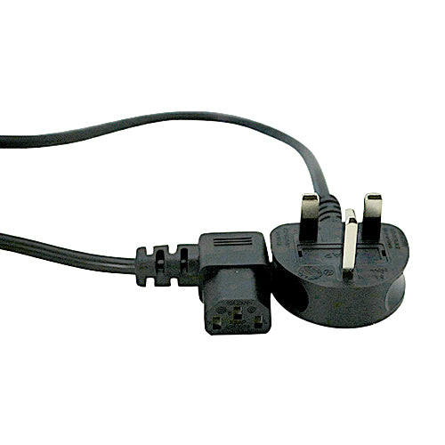 CNL 2M UK 5A C13 RA Bk PVC 0.75MM