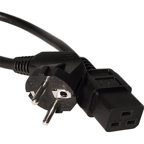 CNL 2.5M SCHUKO RA C19 Bk PVC 1.5MM