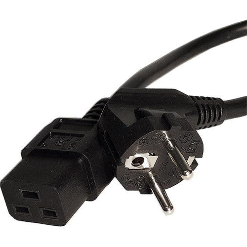 CNL 2.5M SCHUKO RA C19 Bk PVC 1.5MM