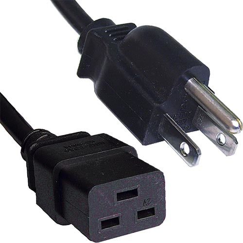 CNL 2M USA 3P C19 Bk PVC