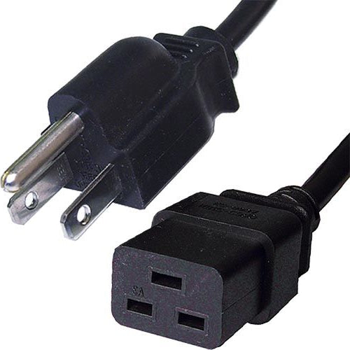 CNL 2M USA 3P C19 Bk PVC