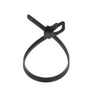CNL 100PK Cabletie 4.8x200mm Bk Retyz