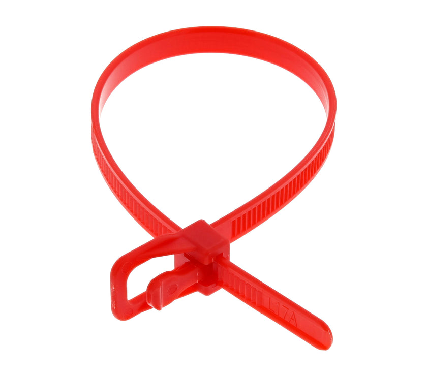 CNL 100PK Cabletie 4.8x300mm Rd Retyz