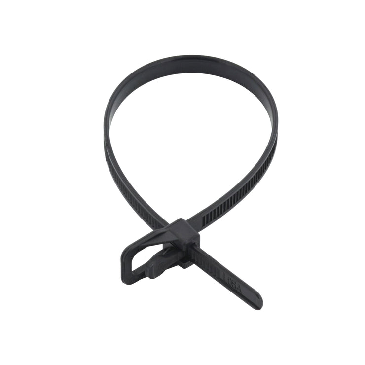 CNL 100PK Cabletie 5.6x400mm Bk Retyz
