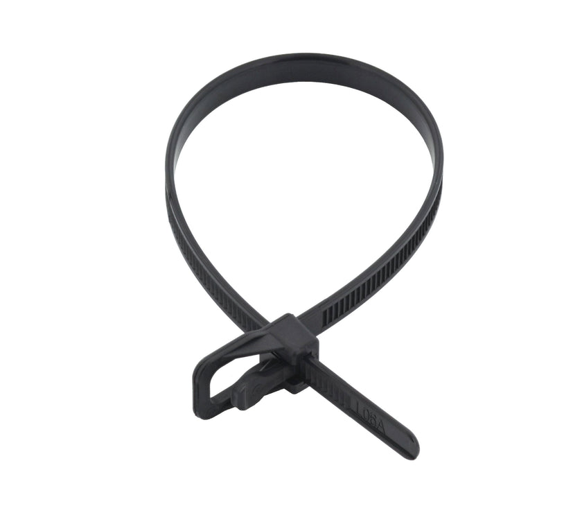 CNL 100PK Cabletie 5.6x400mm Bk Retyz