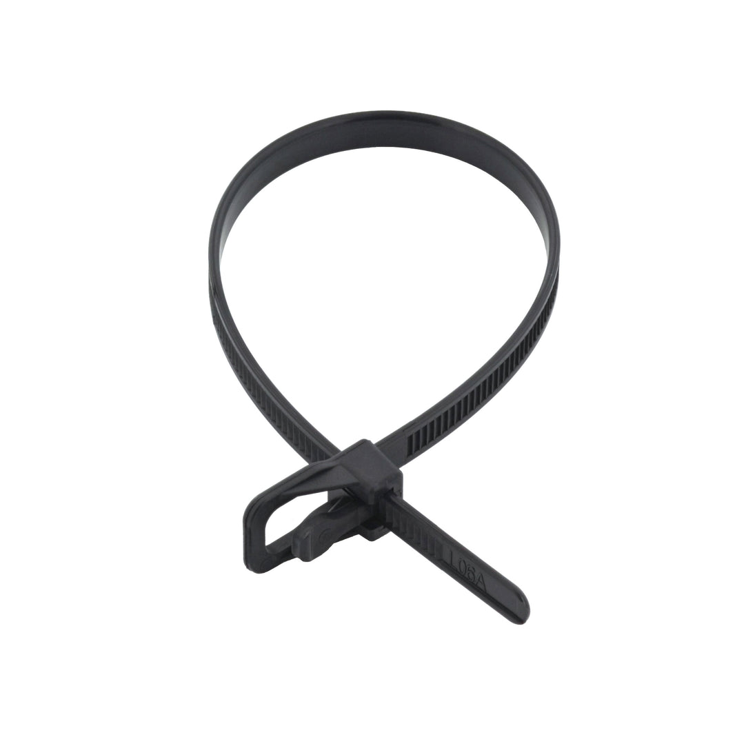 CNL 100PK Cabletie 5.6x400mm Bk Retyz