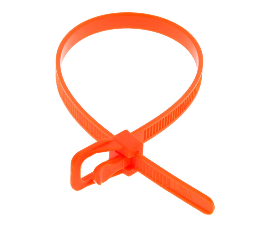 CNL 100PK Cabletie 5.6x400mm FlOr Retyz