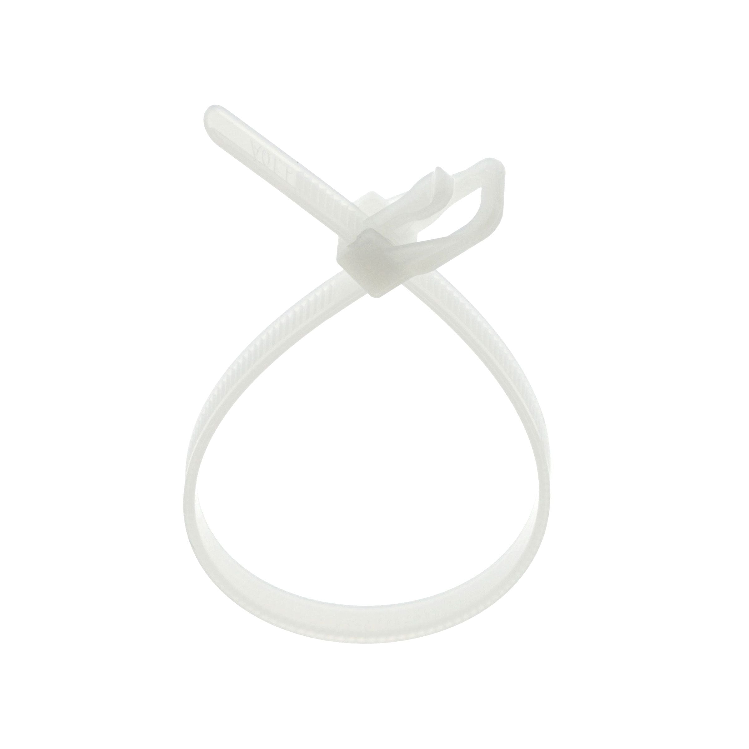 CNL 100PK Cabletie 5.6x400mm Wh Retyz