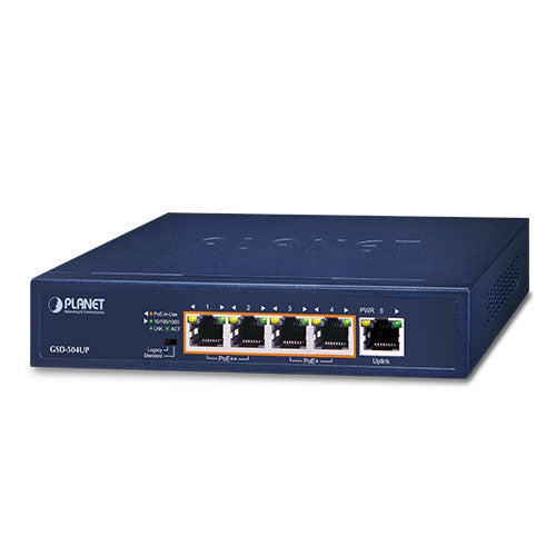 CNL 5P Sw Gb PoE++ 120W