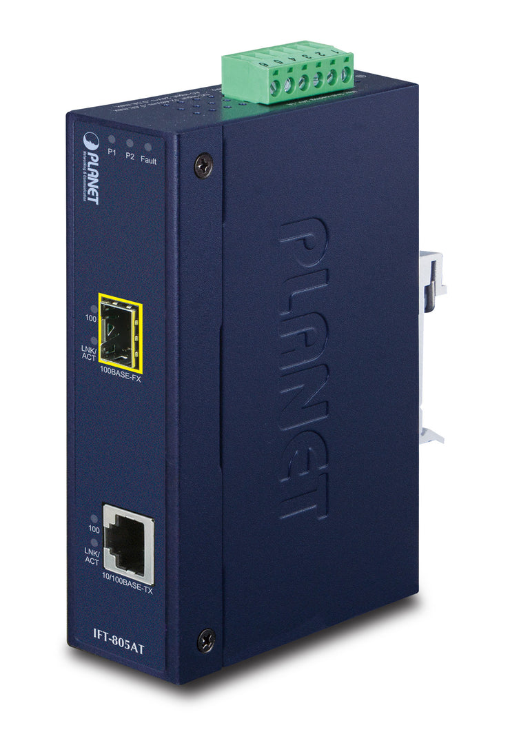 Ind MCon 10/100 SFP Slim