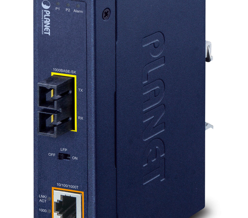 Ind MCon Gb SC SM PoE 30W