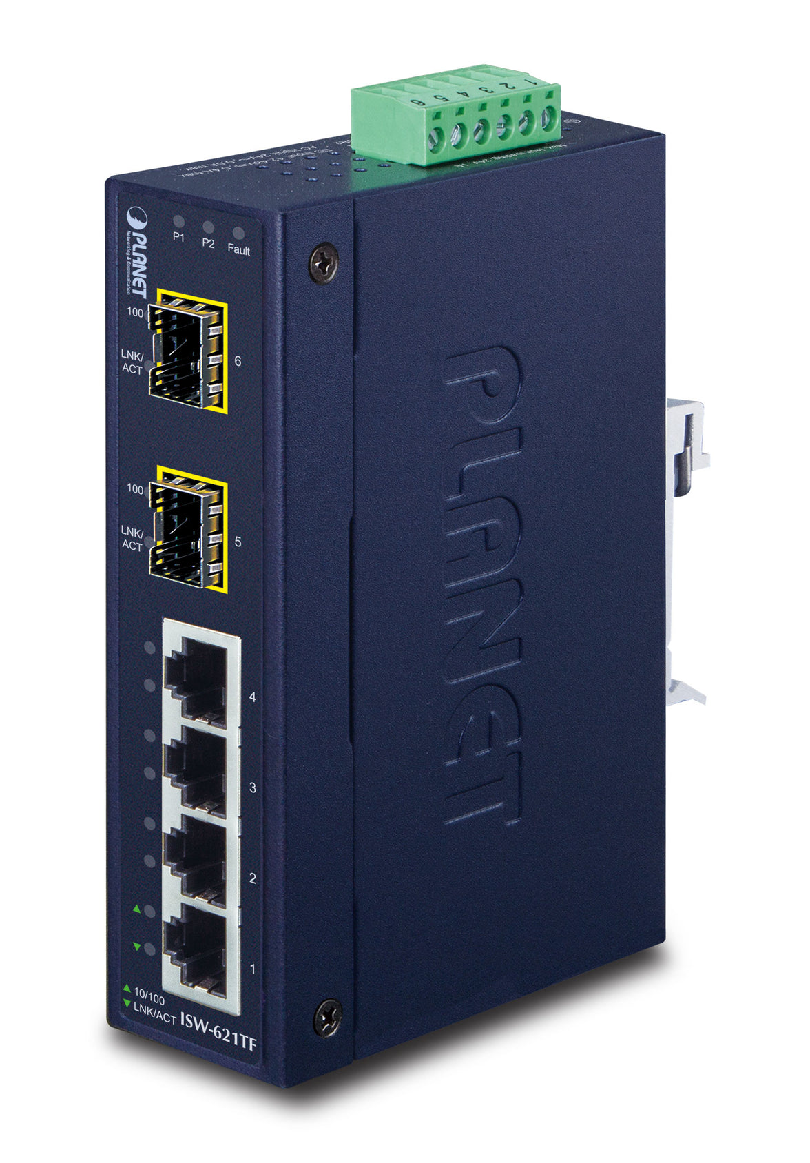 4P Ind Sw 10/100 SFP