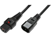 3M C14-C13 Lck Bk PVC 1.0MM