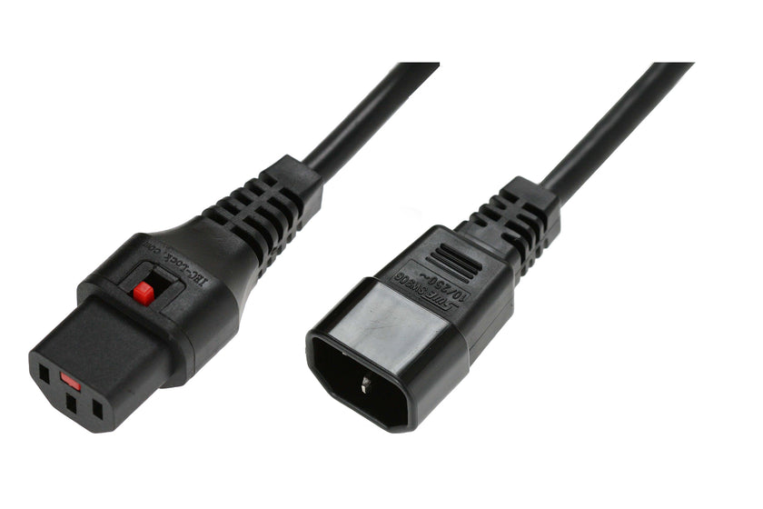 CNL 5M C14-C13 Lck Bk PVC 1.0MM