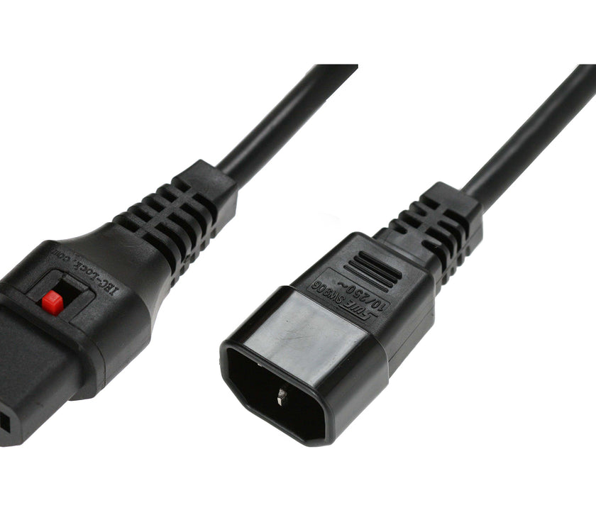 CNL 5M C14-C13 Lck Bk PVC 1.0MM