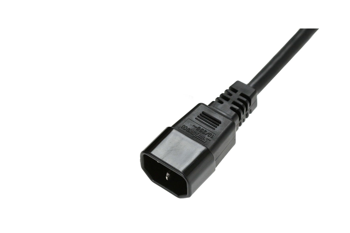5M C14-C13 Lck Bk PVC 1.0MM