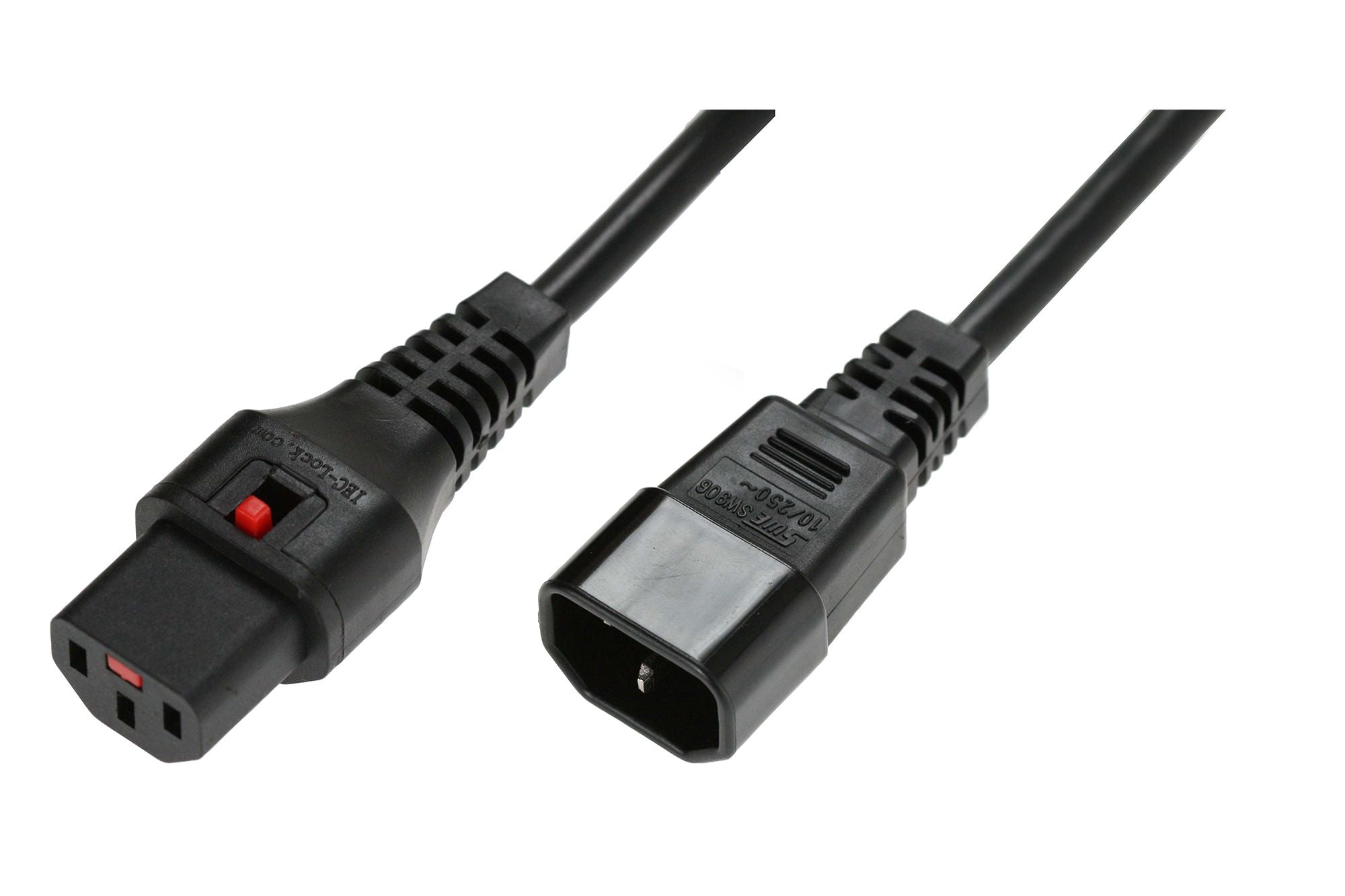 5M C14-C13 Lck Bk PVC 1.0MM