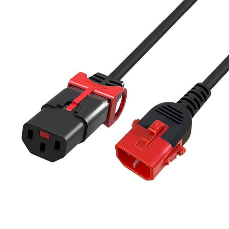 CNL 2M C14-C13 D-Lck Bk PVC 1.0MM