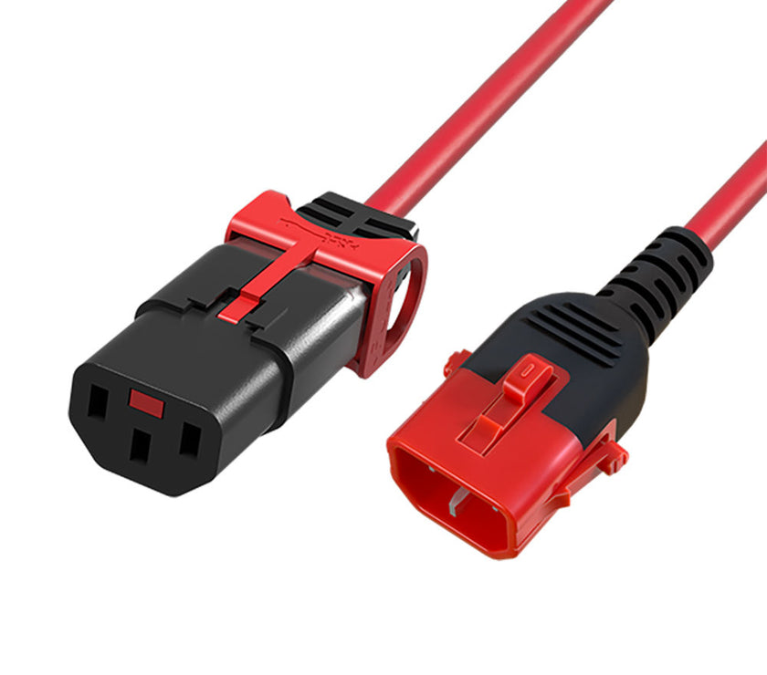 CNL 1M C14-C13 D-Lck Rd PVC 1.0MM