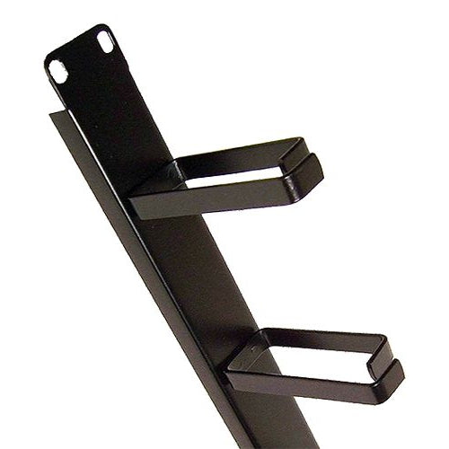 CNL 1u 5 Ring Cable Tidy 100mm Bk