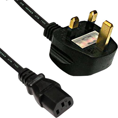 CNL 2M UK 13A C13 Bk PVC 1.0MM