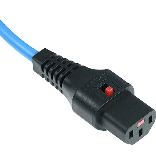 CNL 1M C14-C13 Lck Bl PVC 1.0MM