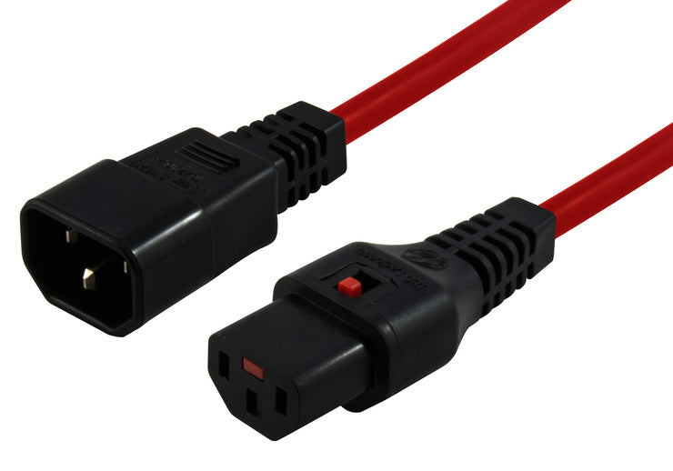 1M C14-C13 Lck Rd PVC 1.0MM
