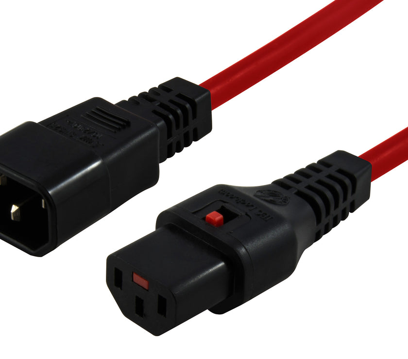 1M C14-C13 Lck Rd PVC 1.0MM
