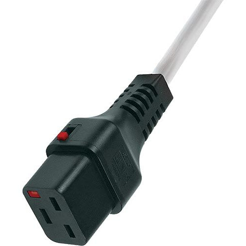 1M C20-C19 Lck Wh PVC 1.5MM