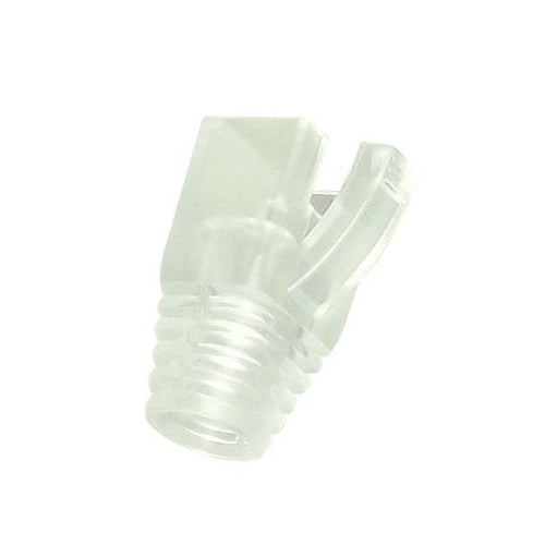 100PK RJ45 Snag Boot 8MM Clr FOR 22-2096