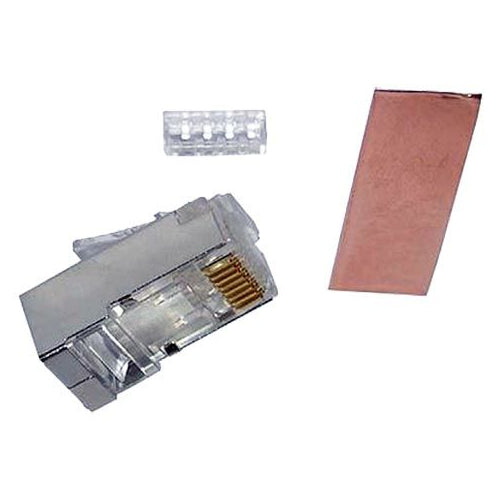 50PK RJ45 C6/6a FTP Crimp Pl 7MM OD 3p
