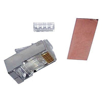 50PK RJ45 C6/6a FTP Crimp Pl 7MM OD 3p