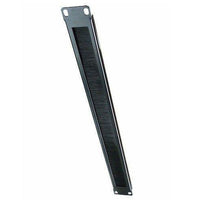 CNL 1u Cable Tidy Brush Letterbox Bk