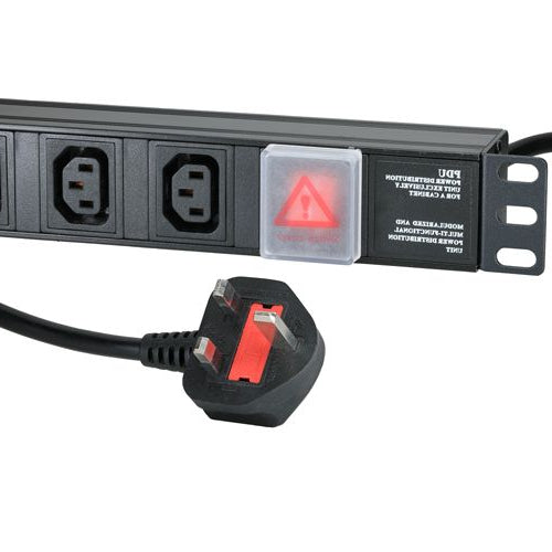 CNL 6W C13 PDU Hor 1u UK 3M
