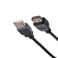 CNL 5M USB-A 2.0 M-F Bk PVC Ext.