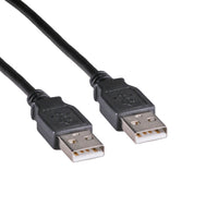 CNL 2M USB-A 2.0 M-M Bk PVC