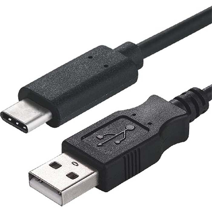 CNL 3M USB-C 2.0 USB-A Bk U-IF