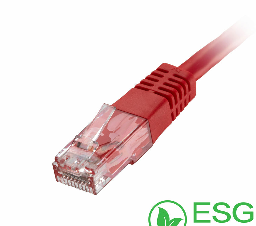 CNL 100PK 0.3M C5e Rd UTP PVC 24AWG FMB