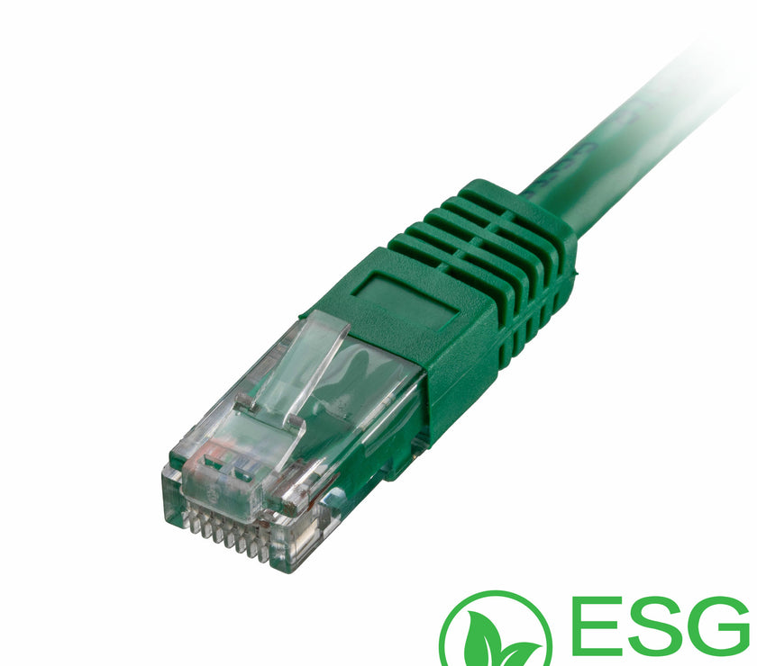 CNL 100PK 1M C5e Gn UTP PVC 24AWG FMB